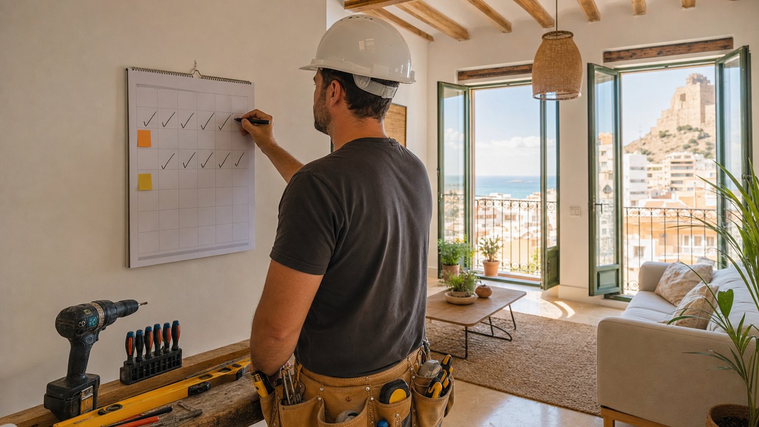Cuánto se tarda en reformar un baño, una cocina y un piso entero